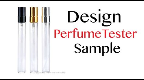 taking tester bottles from perfume